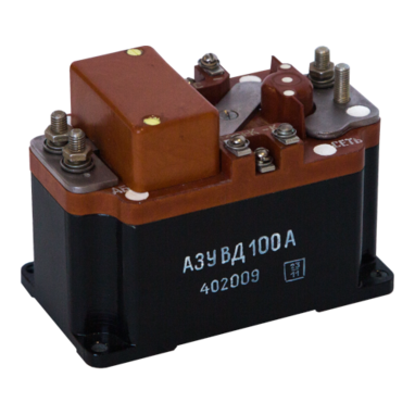 Circuit breaker and control unit of voltage booster (100 A) АЗУВД100А